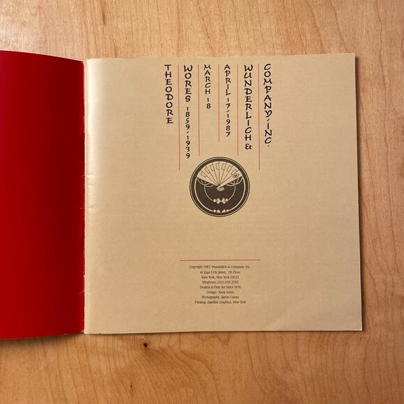 Vintage 1987 Theodore Wores Art Book by Wunderlich & Company, Inc - Picture 2 of 5